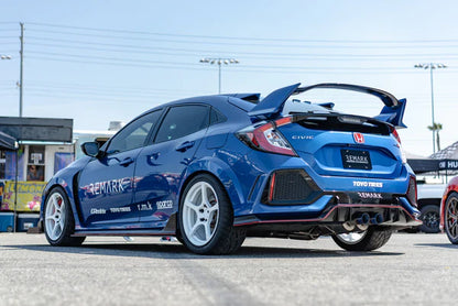 REMARK Catback Exhaust. Honda Civic Type-R (FK8) Full Titanium (Resonated)