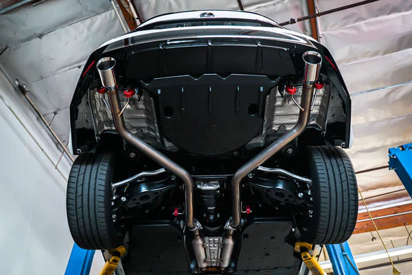 REMARK Axleback Exhaust. Lexus IS 2021+. Stainless Double Wall Tip