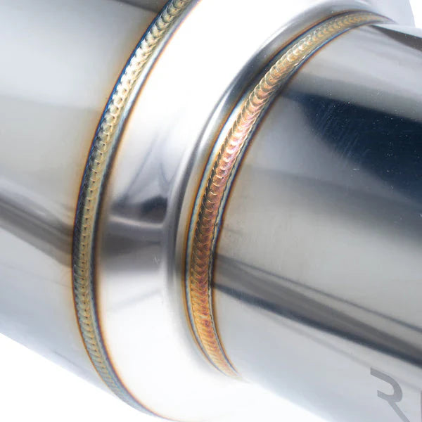 REMARK Catback Exhaust. Nissan 370Z. R1 Spec Single-Exit Stainless