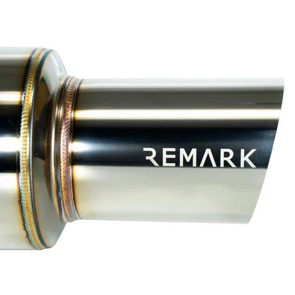 REMARK Catback Exhaust. Subaru WRX / STI GR Hatch. R1 Spec Single-Exit Stainless