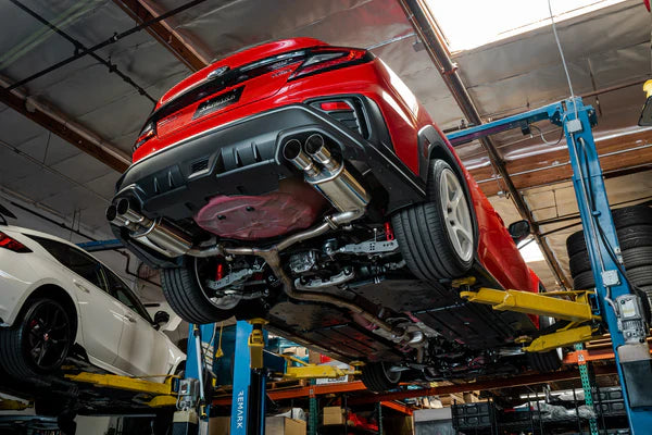 REMARK Axleback Exhaust. Subaru WRX VB 2022+. Stainless Double Wall Tip (Muffler Ver.)