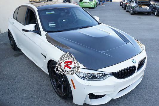 GTS Style (Carbon Fiber) Hood For 2015-2020 BMW M3 (F80)/M4 (F82/F83)