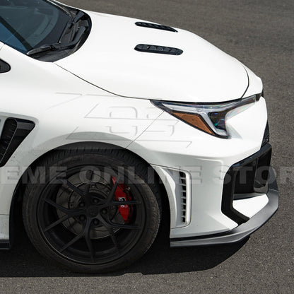 2025-Up GR Corolla GR Package Front Splitter Lip w/ Side Skirts