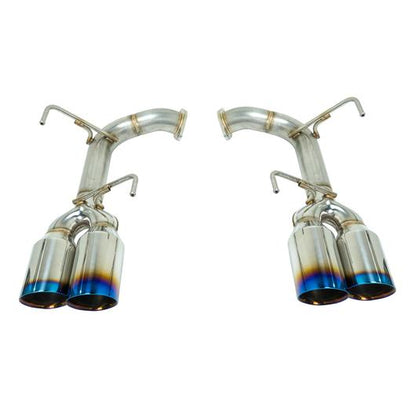 Remark Subaru WRX STi VA Axle Back Exhaust w/ Titanium Stainless Double Wall Tip - 4 Inch Version