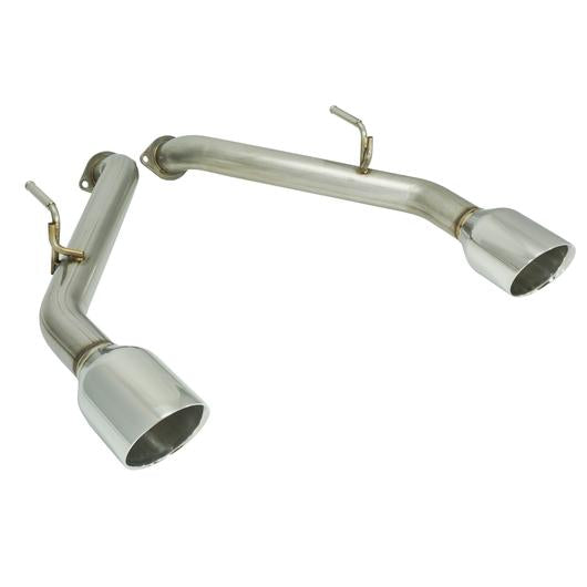 REMARK Axleback Exhaust. Infiniti Q50. Stainless Double Wall Tip
