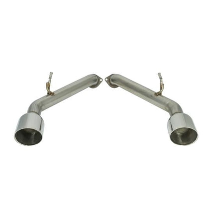 REMARK Axleback Exhaust. Infiniti Q50. Stainless Double Wall Tip