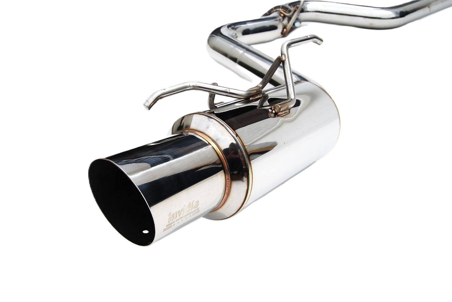 Invidia 08-14 Subaru WRX Hatchback Racing S.S. Tip Cat-back Exhaust