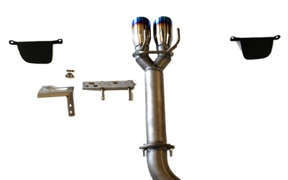 Invidia 22-Up Toyota GR Corolla Full Titanium Race Cat-back Exhaust