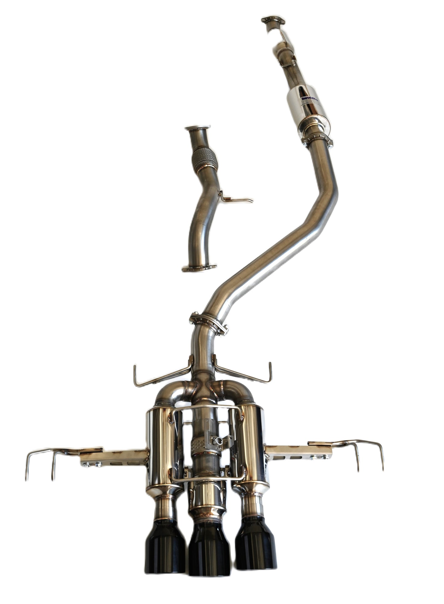 Invidia 22-up Honda Civic Type-R FL5 R400 Black tips Cat-back Exhaust