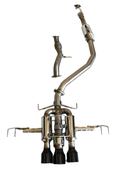 Invidia 22-up Honda Civic Type-R FL5 R400 Black tips Cat-back Exhaust