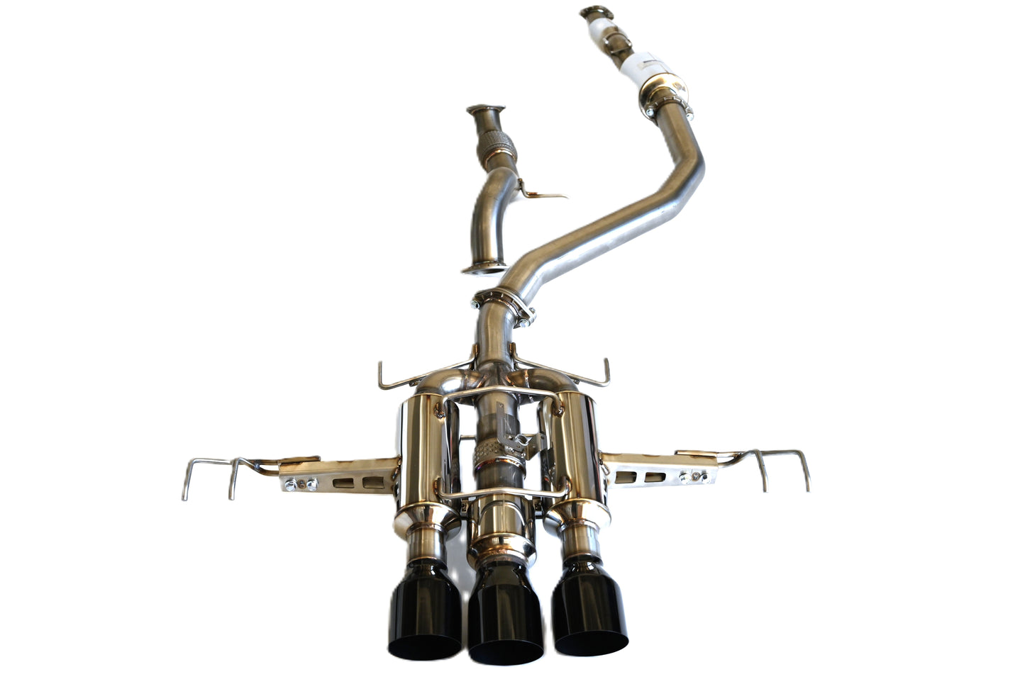 Invidia 22-up Honda Civic Type-R FL5 R400 Black tips Cat-back Exhaust