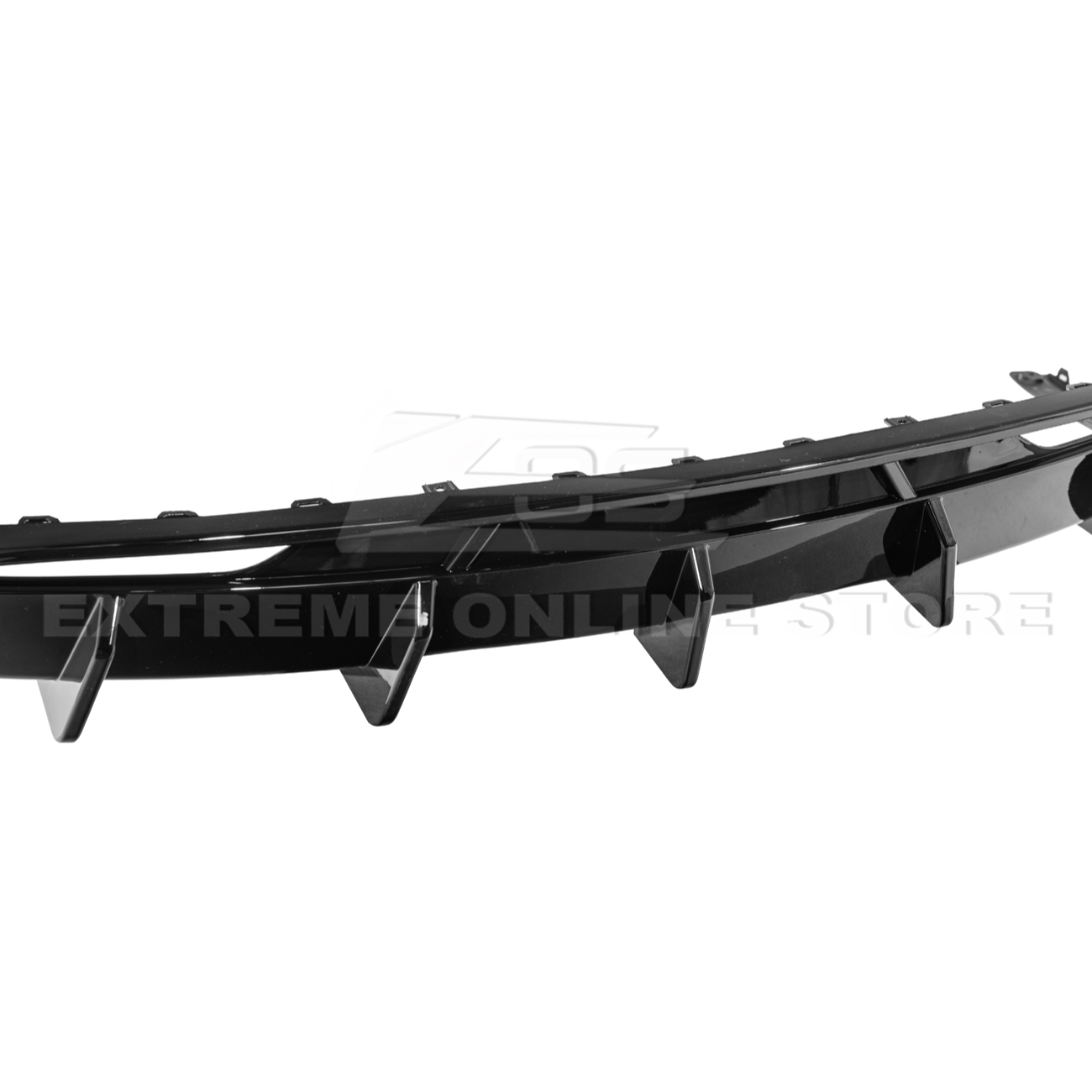 2024-Up Tesla Model 3 Performance Style Rear Bumper Diffuser Lip - DIFF-1133-ABS