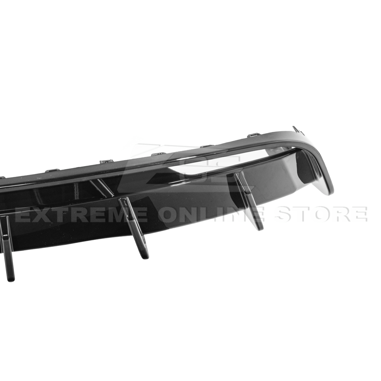 2024-Up Tesla Model 3 Performance Style Rear Bumper Diffuser Lip - DIFF-1133-ABS