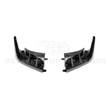 2024-Up Tesla Model 3 Performance Style Rear Bumper Diffuser Lip - DIFF-1133-ABS