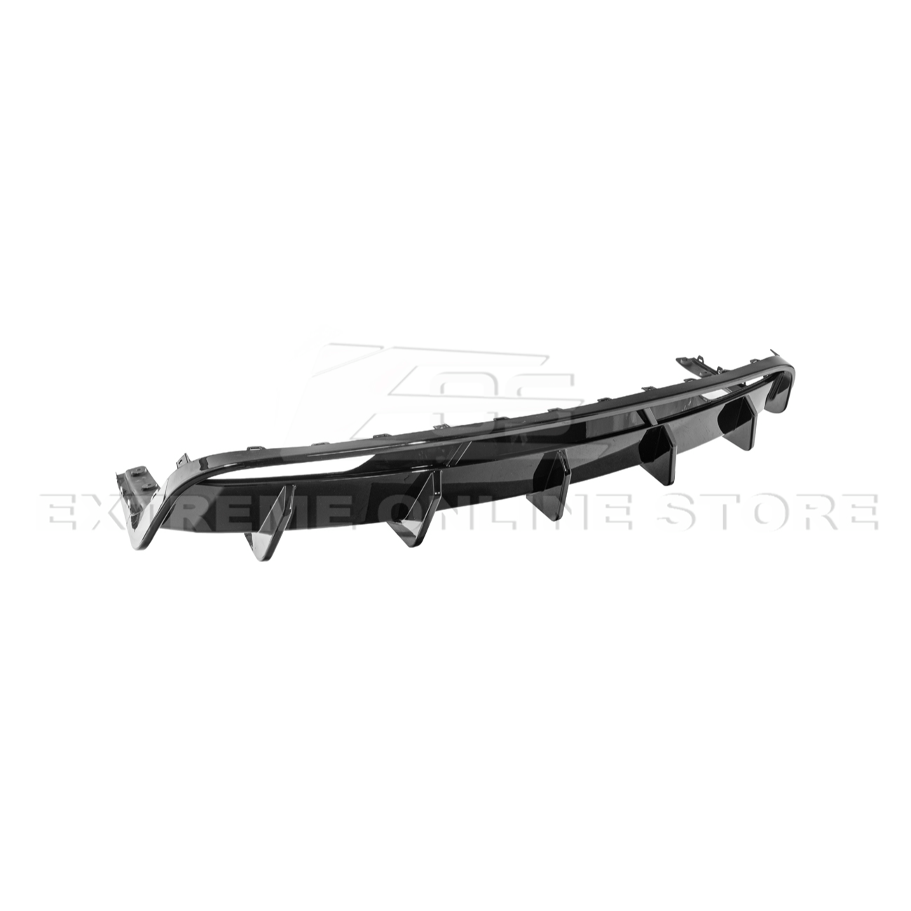 2024-Up Tesla Model 3 Performance Style Rear Bumper Diffuser Lip - DIFF-1133-ABS