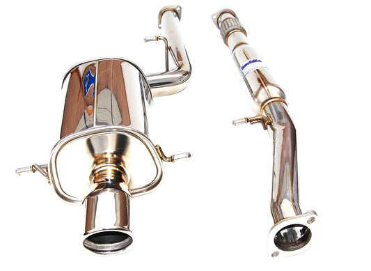 Invidia 02-07 Subaru WRX/STI Q300 Rolled S.S.Tip Cat-back Exhaust