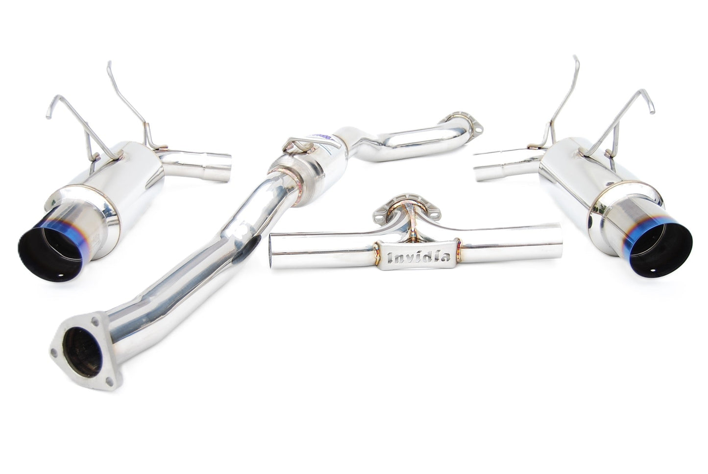 Invidia 00-09 Honda S2000 Dual N1 Titanium tip Cat-back Exhaust