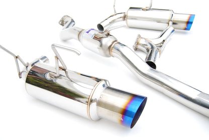 Invidia 00-09 Honda S2000 Dual N1 Titanium tip Cat-back Exhaust