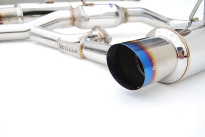 Invidia 00-09 Honda S2000 Dual N1 Titanium tip Cat-back Exhaust