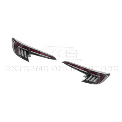 2019-Up Corolla Hatchback GR Sequential Signal LED Clear Rear Taillights