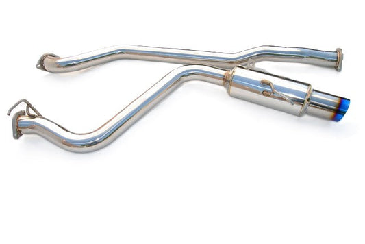 Invidia 15-21 Subaru WRX/STI Single Racing Titanium tip Cat-back Exhaust