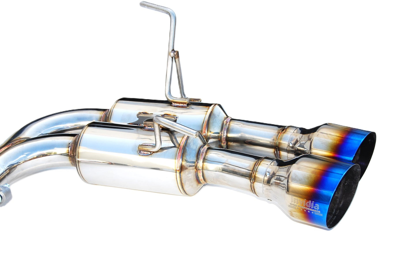 Invidia 15-21 Subaru WRX/STI Sedan Gemini R400 Titanium Tips Cat-Back Exhaust