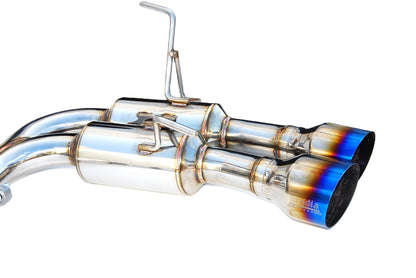 Invidia 15-21 Subaru WRX/STI Sedan Gemini R400 Titanium Tips Cat-Back Exhaust