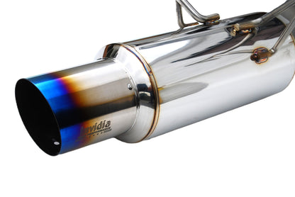 Invidia 15-21 Subaru WRX/STI Sedan BLAST BBP Single Racing Titanium tip Cat-back Exhaust