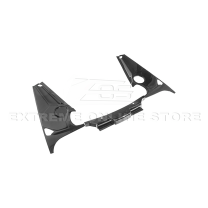 Corvette C8 DRY CARBON FIBER Coupe Engine Bay Panel Cover (3-Pieces Version)