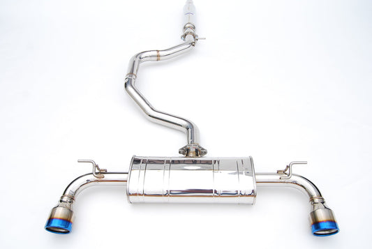 Invidia 13-21 VW Golf GTI MK7 Q300 Rolled Titanium tips Cat-back Exhaust