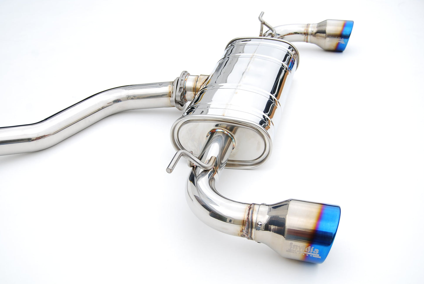 Invidia 13-21 VW Golf GTI MK7 Q300 Rolled Titanium tips Cat-back Exhaust