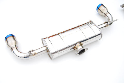 Invidia 13-21 VW Golf GTI MK7 Q300 Rolled Titanium tips Cat-back Exhaust