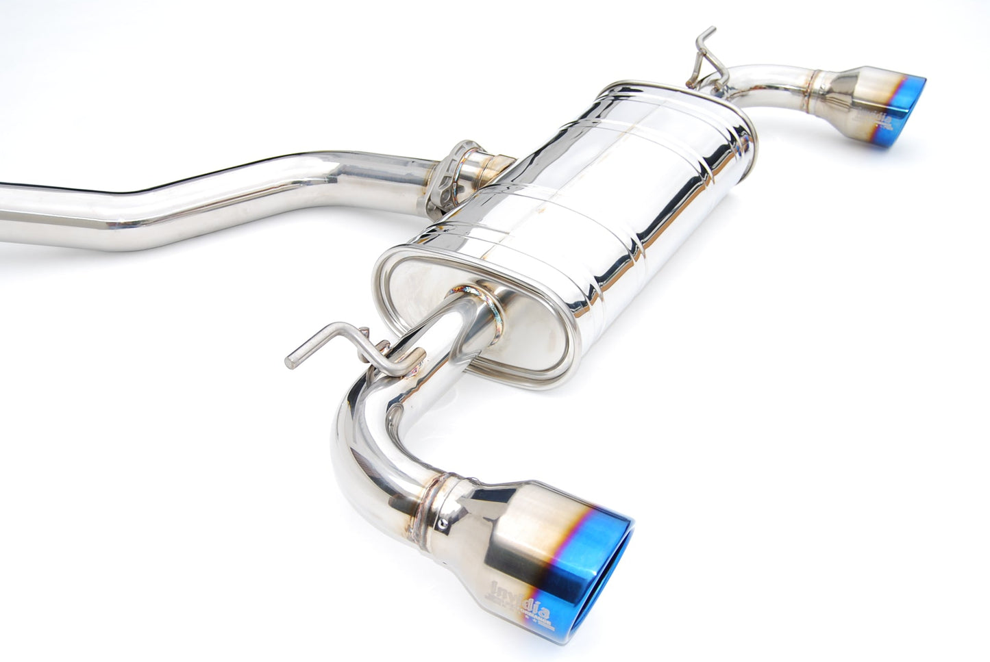 Invidia 13-21 VW Golf GTI MK7 Q300 Rolled Titanium tips Cat-back Exhaust