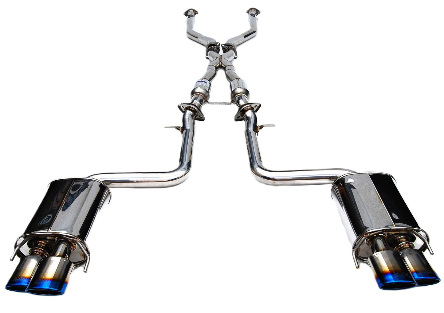 Invidia 14-Up Lexus RC-F V8 Q300 Quad Titanium Tips Cat-back Exhaust