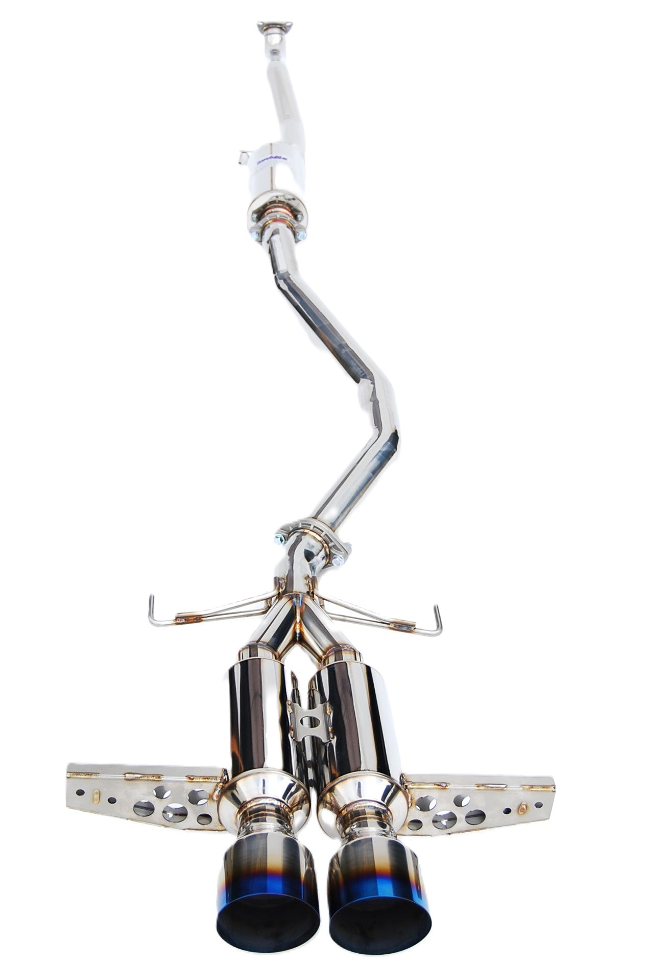 Invidia 17-21 Honda Civic Hatchback Sport Gemini R400 Titanium tip Cat-back Exhaust