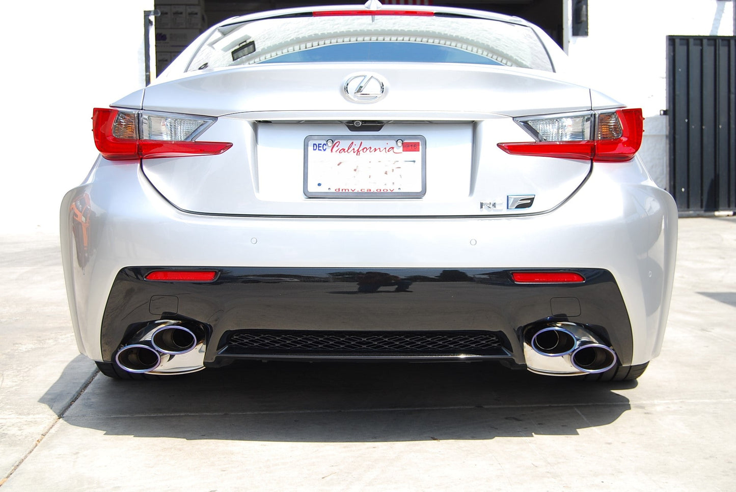 Invidia 14-Up Lexus RC-F V8 Q300 Quad Titanium Tips Cat-back Exhaust