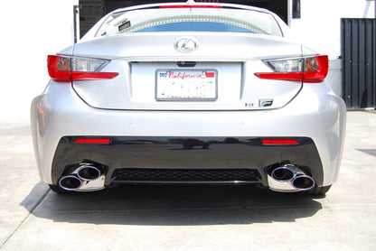 Invidia 14-Up Lexus RC-F V8 Q300 Quad Titanium Tips Cat-back Exhaust