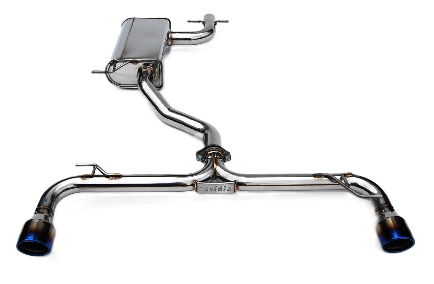 Invidia 09-13 VW Golf MK6 GTI Q300 Rolled Titanium Tips Cat-Back Exhaust