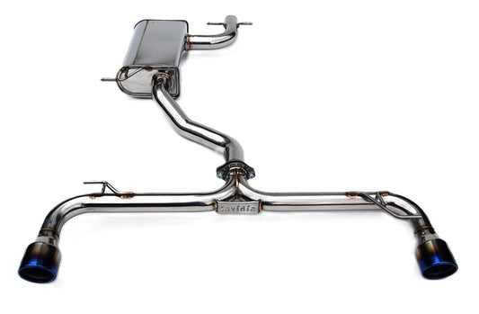 Invidia 09-13 VW Golf MK6 GTI Q300 Rolled Titanium Tips Cat-Back Exhaust