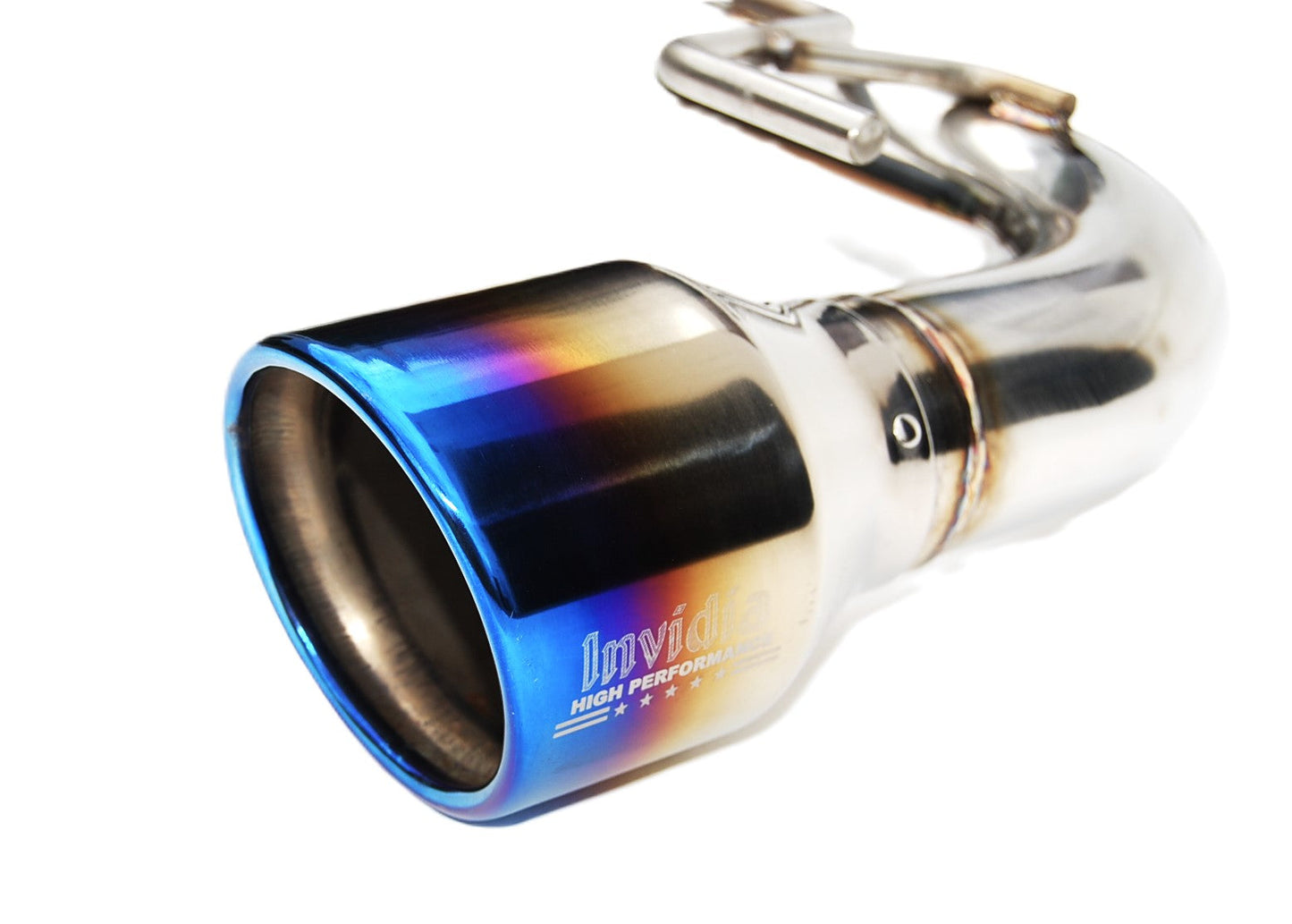 Invidia 09-13 VW Golf MK6 GTI Q300 Rolled Titanium Tips Cat-Back Exhaust
