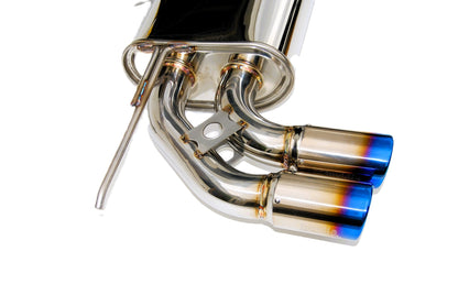 Invidia 05-08 VW Golf GTI MK5 Q300 Rolled Titanium Tips Cat-back Exhaust