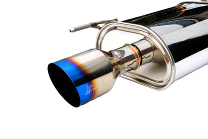 Invidia 07-Up Infiniti G35/G37 Sedan Q300 Dual Single Layer Titanium tip Cat-back Exhaust