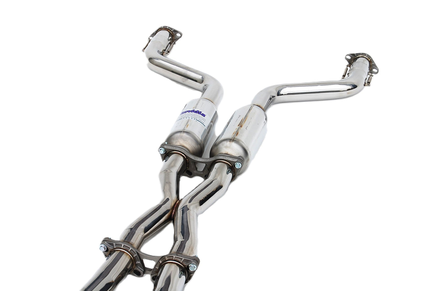 Invidia 07-Up Infiniti G35/G37 Sedan Q300 Dual Rolled Titanium tip Cat-back Exhaust