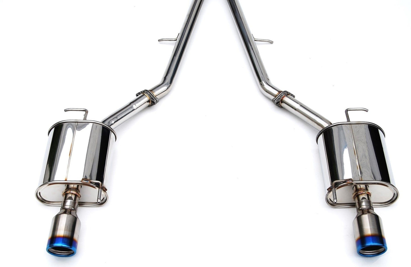Invidia 07-Up Infiniti G35/G37 Sedan Q300 Dual Rolled Titanium tip Cat-back Exhaust