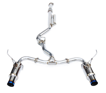 Invidia 22-Up Subaru WRX Dual N1 Titanium Tips Cat-back Exhaust