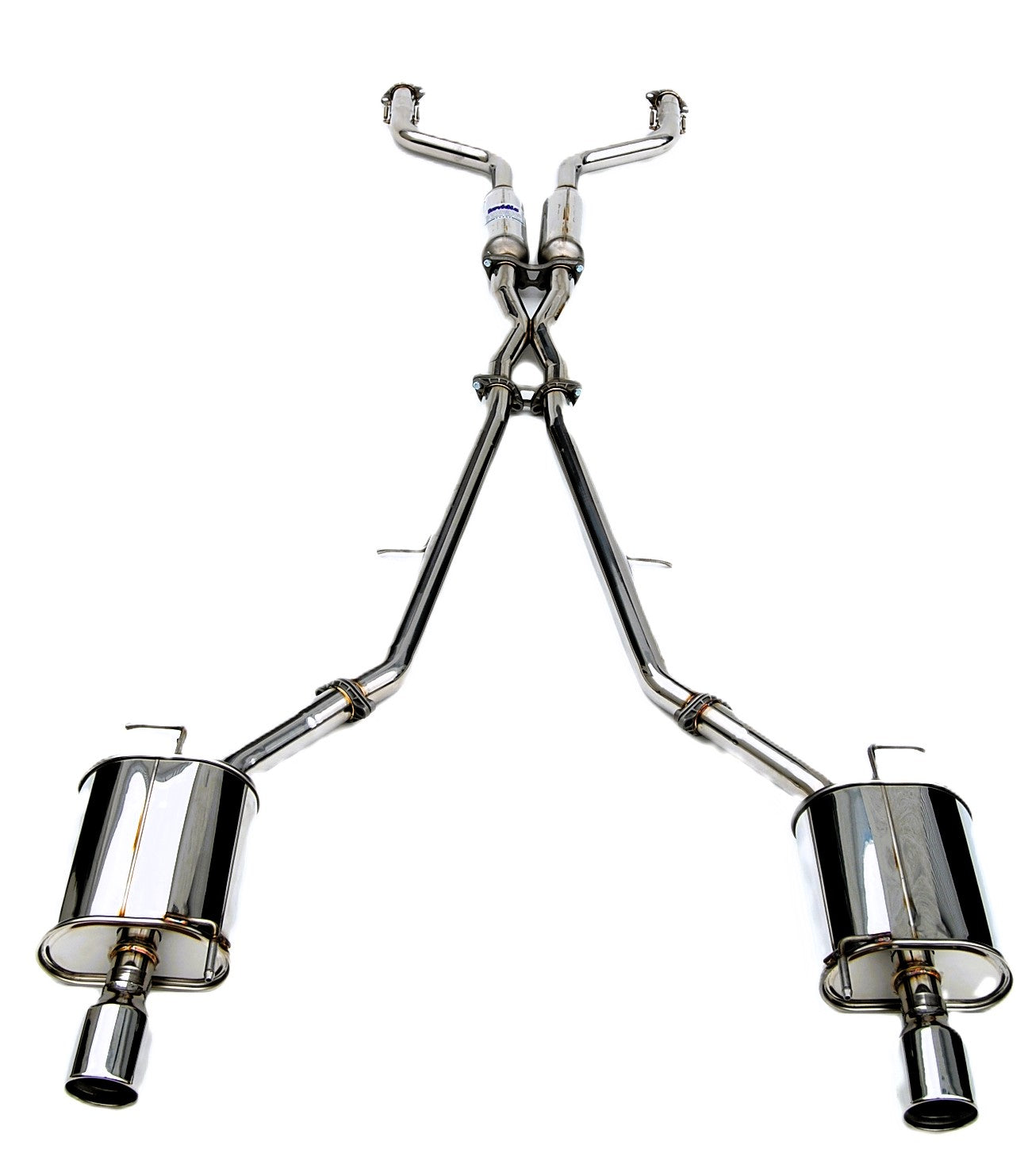 Invidia 07-Up Infiniti G35/G37 Sedan Q300 Dual Rolled S.S.Tips Cat-back Exhaust