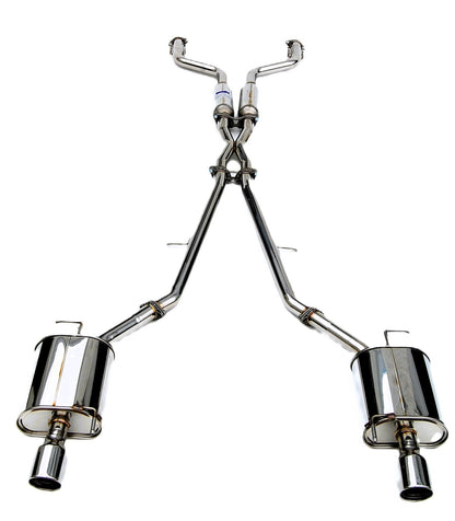 Invidia 07-Up Infiniti G35/G37 Sedan Q300 Dual Rolled S.S.Tips Cat-back Exhaust
