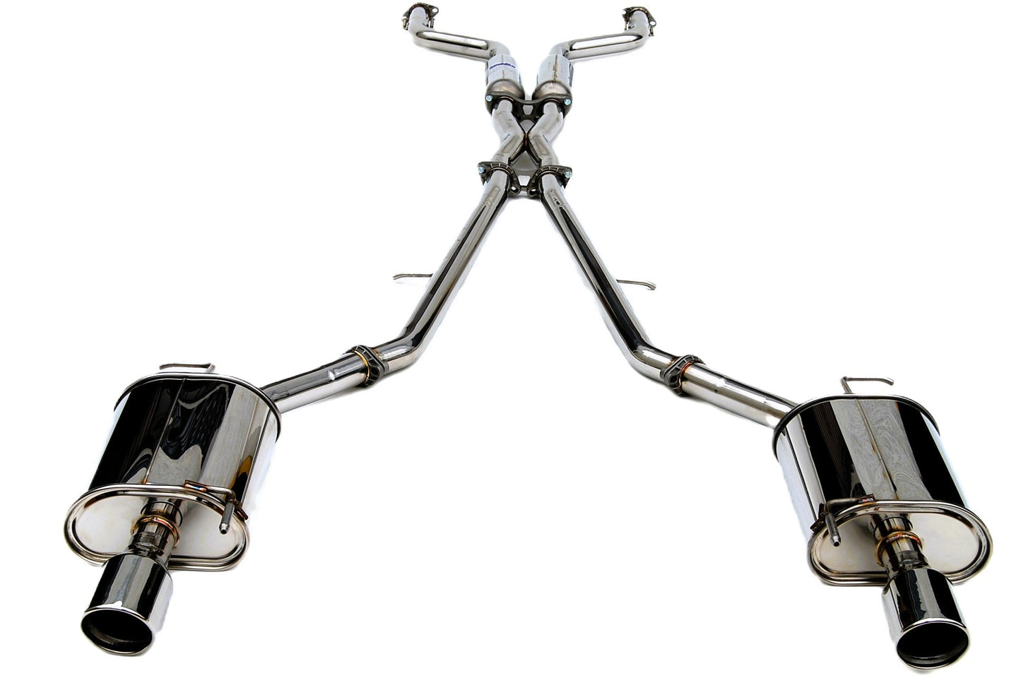Invidia 07-Up Infiniti G35/G37 Sedan Q300 Dual Rolled S.S.Tips Cat-back Exhaust