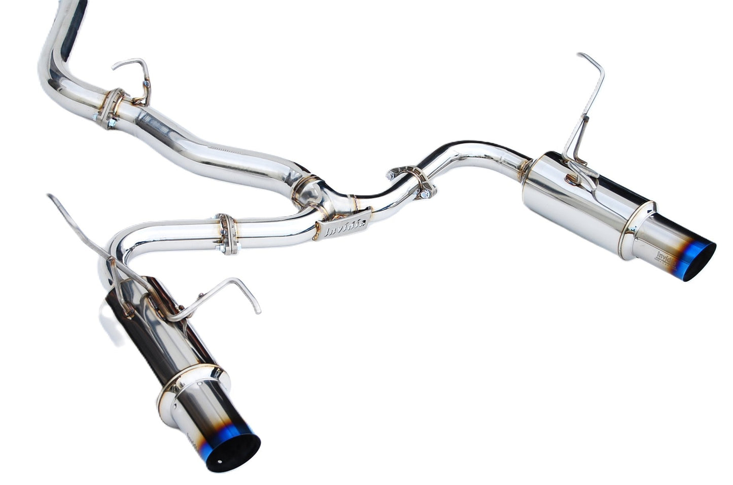 Invidia 22-Up Subaru WRX Dual N1 Titanium Tips Cat-back Exhaust