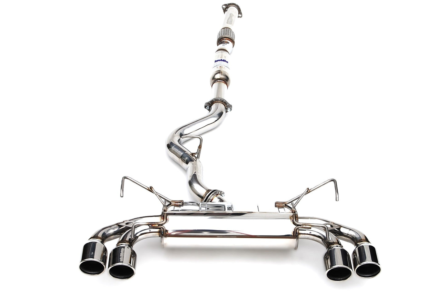 Invidia 08-14 Subaru STI 11-14 WRX Hatchback Q300 Quad S.S.tips Cat-back Exhaust